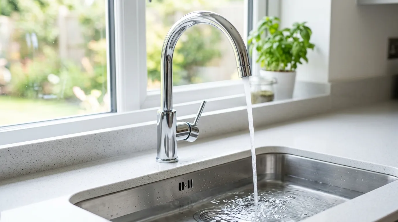 Local Plumbing Master Pros same day plumber fixing a faucet in Helena, OK